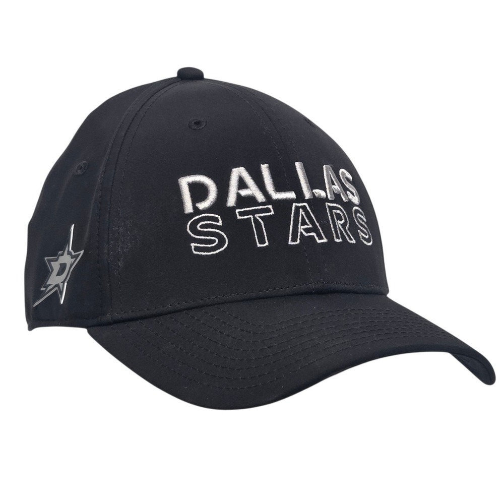 Fanatics Dallas Stars Hat M/L Black NHL Authentic Pro A-Flex Stretch Fit Cap